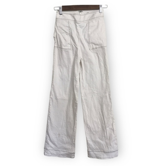 Lovers + Friends white high waist wide leg pants - Picture 1 of 9